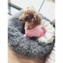 Cama para Cão e Gato de Pelúcia Macia Redonda a Melhor Caminha Confortável para Pets