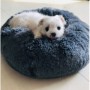 Cama para Cão e Gato de Pelúcia Macia Redonda a Melhor Caminha Confortável para Pets